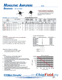 Datasheet ERA-2+ manufacturer Mini-Circuits
